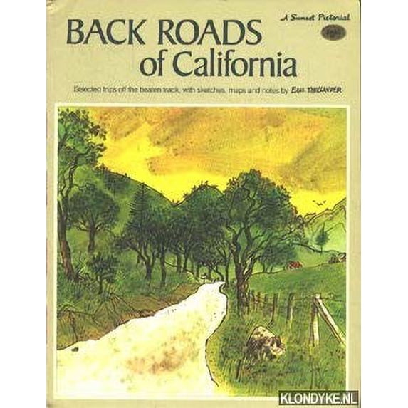 Pre-Owned Back Roads of California: Sketches and Trip Notes (Hardcover) 0376050128 9780376050120