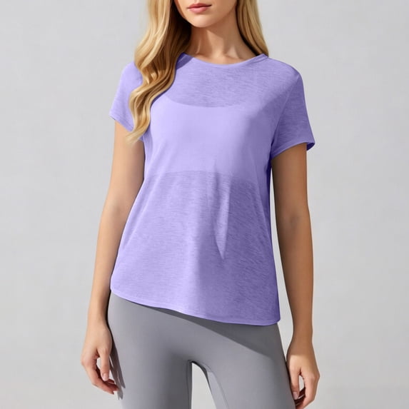 Sunshuilll Training Breathable Fitness T-Shirt, Women's M