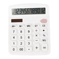 thumbnail image 1 of Back to School 12 Digit Desktop Calculator with Large LCD Display & Big Buttons, Solar & Battery Dual Powered Basic Calculator, Simple Standard Function Calculating Tool for Home, School & Office Use, 1 of 4