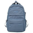 thumbnail image 1 of Back to School Backpack - PHIGZNT Laptop Backpack - Computer Bag with 2 Compartments, Ergonomic Shoulder Straps, 15” Laptop Sleeve, Haul Handle - Book Rucksack - Pastel Lilac, 1 of 3