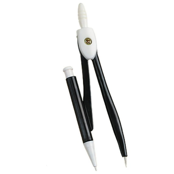 Back to School Chmadoxn Compass Set, Compass for Geometry Math Geometry Kit 2 Pieces - Student Supplies Drawing Compass, Pencil Lead Refills for Students and Engineering Drawing