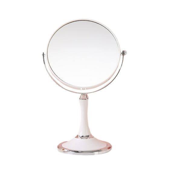 Back to School Chmadoxn Magnifying Makeup Mirror Double Sided Tabletop Mirror with 3 Magnification, Magnified Desk Mirror for Makeup, Cosmetic Vanity Mirror with Stand and 360° Rotation