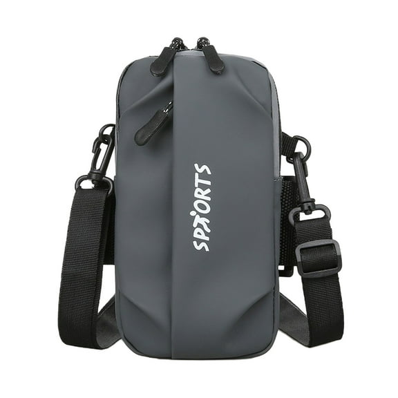 Back to School Chmadoxn Men's and Women's Fitness Breathable Outdoor Cycling Men's Arm Bag, Casual Mobile Phone Bag, Trendy Bag Sports Crossbody Mobile Phone Bag