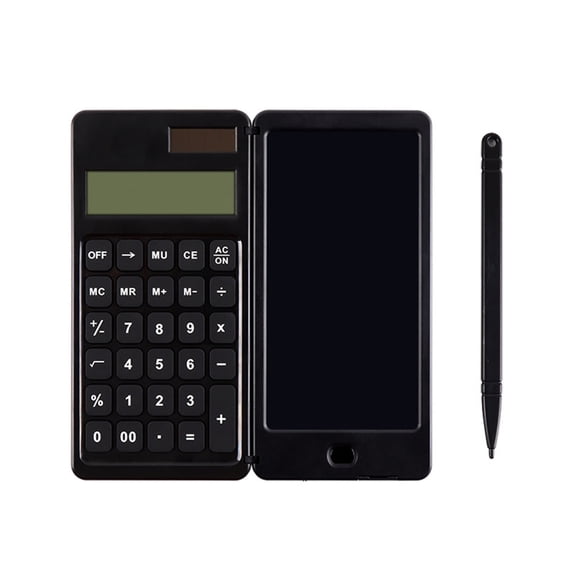 Back to School Chmadoxn Scientific Calculators,Calculators, 12-Digit Calculator with Writing Tablet&Pen,Foldable Financial Calculator, LCD Dual Display Pocket Calculator for Office,Kids