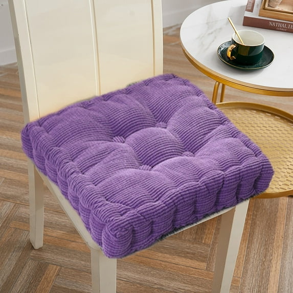 Back to School Clearance! Kabnic Square Chair Seat Cushion, Sunbrella Cushions, Chaise Lounge Cushions Portable, Cushion Suitable for Living Room, Recliner, Office, Car, 15.7x15.7in