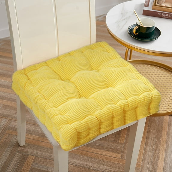 Back to School Clearance! Kabnic Square Chair Seat Cushion, Sunbrella Cushions, Chaise Lounge Cushions Portable, Cushion Suitable for Living Room, Recliner, Office, Car, 15.7x15.7in