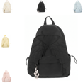 thumbnail image 1 of Back to School Cutecore Backpack, Angel Wing Charm Decor School Backpack,School Supplies For Kids, Wear-resistant Polyester Back To School Supplies, Daily School Bag For Kids & Teenagers-C, 1 of 6
