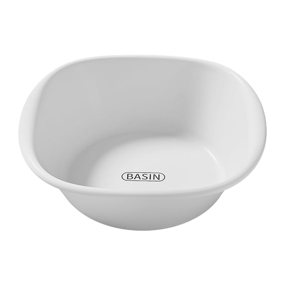 Back to School Essentials,Square Wash Basin Thickened Plastic Laundry Basin Large Capacity Utility Tub for Washing Clothes Vegetables Foot Soaking Dormitory and Household Use