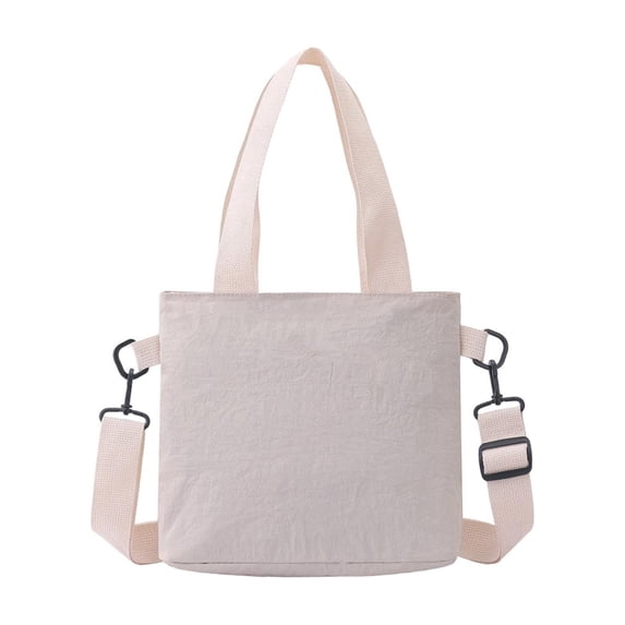 Back to School Essentials,Women's Nylon Tote Bag Casual Shoulder Bag Crossbody Handbag Lightweight Multi Purpose Carry Bag for Daily Work Travel Shopping and Weekend Use