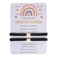 thumbnail image 1 of Back to School Gifts Mommy and Me Bracelets Mother Son Matching Bracelets Adjustable Braided Wristbands with First Day of Kindergarten Inspirational Card for Boys Girls Jewelry Gifts, 1 of 6