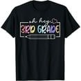 thumbnail image 1 of Back School Hey 3rd Grade Teachers Kids Girl to First day T-Shirt, 1 of 4
