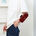 thumbnail image 1 of Back to School Hit! ABPWLY Arm Bag Men's and Women's Fitness Breathable Outdoor Cycling Arm Bag Casual Mobile Phone Bag Trendy Bag Fitness Guru Mobile Phone Bag Running Armband Phone Holder, 1 of 6