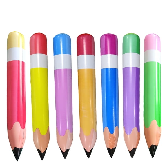 Back To School Inflatable Pencil Balloons Back To School Decorations School Inflatable Toys for Party Decoration Graduation room Garden Room Birthday Party Decorations