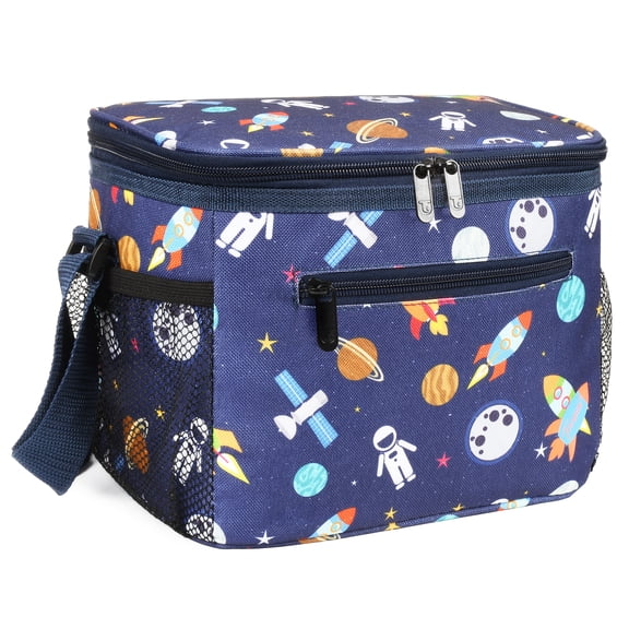 Back To School Lunch Box Supplies !Tirrinia Insulated Lunch Bag for Students,Oxford Reusable Lunch Box for Work School, Leakproof Soft Lunch Cooler Bag Tote ,7.8L/ 15 Can Capacity