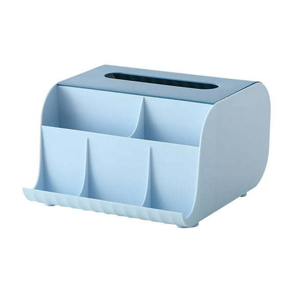 Anckoeil Desktop Tissue Box with Multiple Colors To Choose From Multi-Functional Living Room Office Storage Small Items Simples Plastic Tissue Box