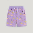 thumbnail image 1 of BXSRUTA Toddler Shorts Child's Summer Printed Boys and Girls Baby Botton Short Pants Denim Cute Shorts Overalls Toddler Boy Shorts, 3T, 1 of 6