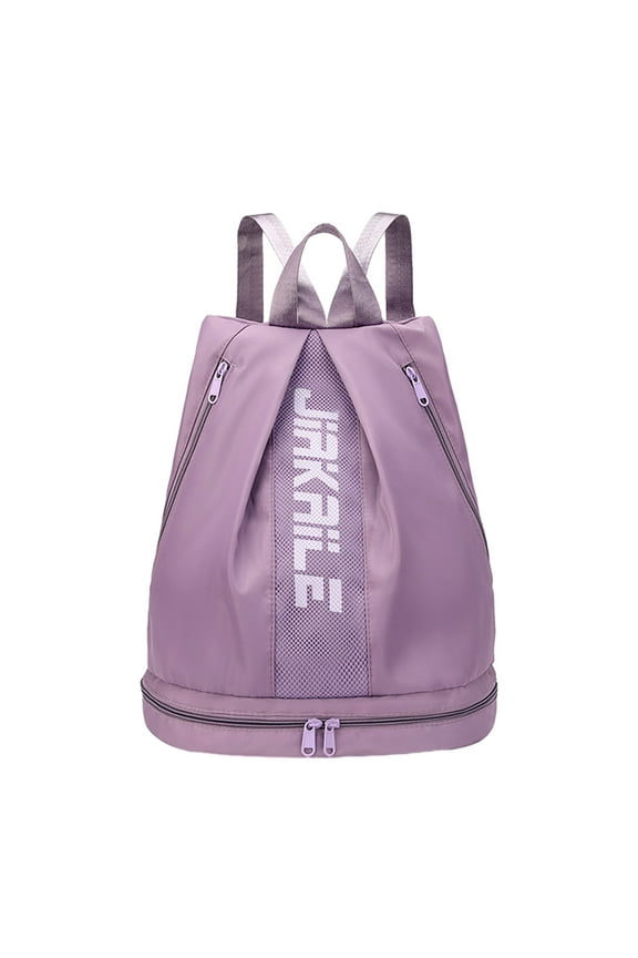 Gym Backpacks for Women with Shoes Compartment & Wet Pocket Large Travel Backpacks Waterproofing Sports Backpacks Gym Bag Backpacks Water Resistantion Purple
