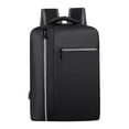 thumbnail image 1 of ESULOMP Laptop Backpacks Backpacks with USB Charging Slit for Men Womens Take Precautions Against Theft College Computer Backpacks Fits Laptop and Notebook Black, 1 of 7