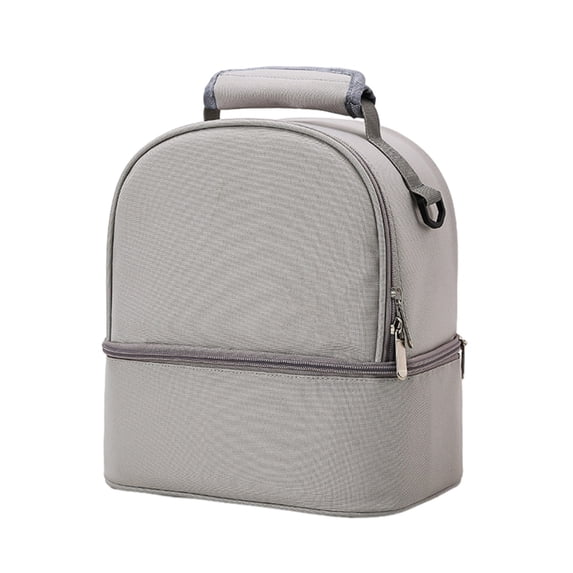 ESULOMP Mommy Bag Breastmilk Preservation Ice Pack Mother and Baby Refrigerated Backpacks Milk Bag Portable Insulation Milk Storage Backpacks Insulation Bag Gray