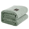 thumbnail image 1 of Back to School Savings! ESULOMP Soft and Skin-Friendly Blankets Milk Fleece Blankets Thicken Warm Siesta Coral Fleece Blankets Mint Green, 120 x 200cm, 1 of 5