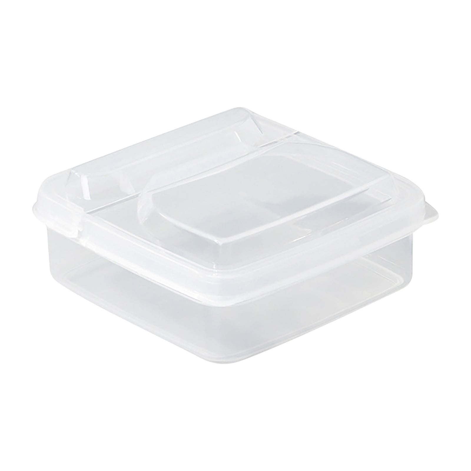 Christmas Savings Clearance! FELTREE Cheese Packaging Box, Refrigerator, Fruit Preservation Box, Ginger, Garlic Seasoning Storage Box, Flip Over Butter Storage Box