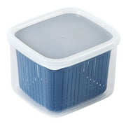 Christmas Savings Clearance! FELTREE Kitchen Supplies, Preservation Box Refrigerator Side Dish Storage Box Kitchen Sealed Freezer Box Ingredients Box Storage Box