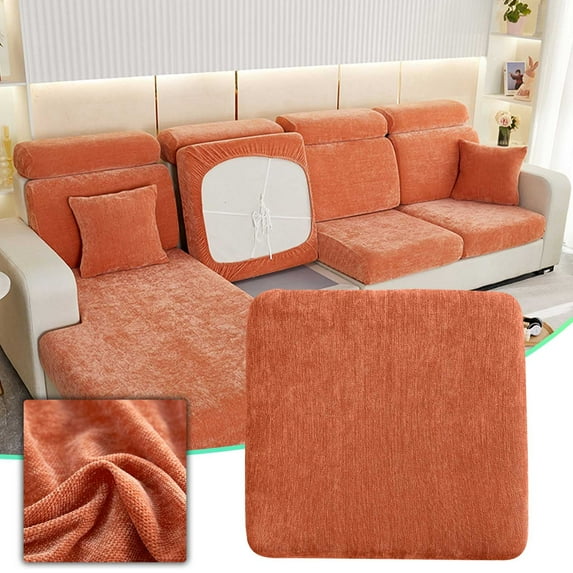 Back to School Savings! HBBKVI Universal Leather Covered Sofa 2022,Wear-resistant,Highly Elastic,Non Slippery,Elastic Fiber,Universal Protection Furniture 78.74"x37.4"x7.87"