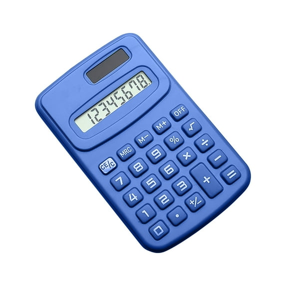 HauiWeiLyai Basic Standard Calculators Mini Digital Desktop Calculator With 8-Digit LCD Display. Smart Calculator Pocket Size For Home School For Kids, Back-to-school savings