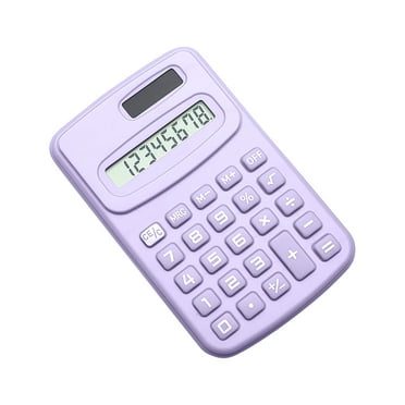 HauiWeiLyai Basic Standard Calculators Mini Digital Desktop Calculator With 8-Digit LCD Display. Smart Calculator Pocket Size For Home School For Kids, Back-to-school savings