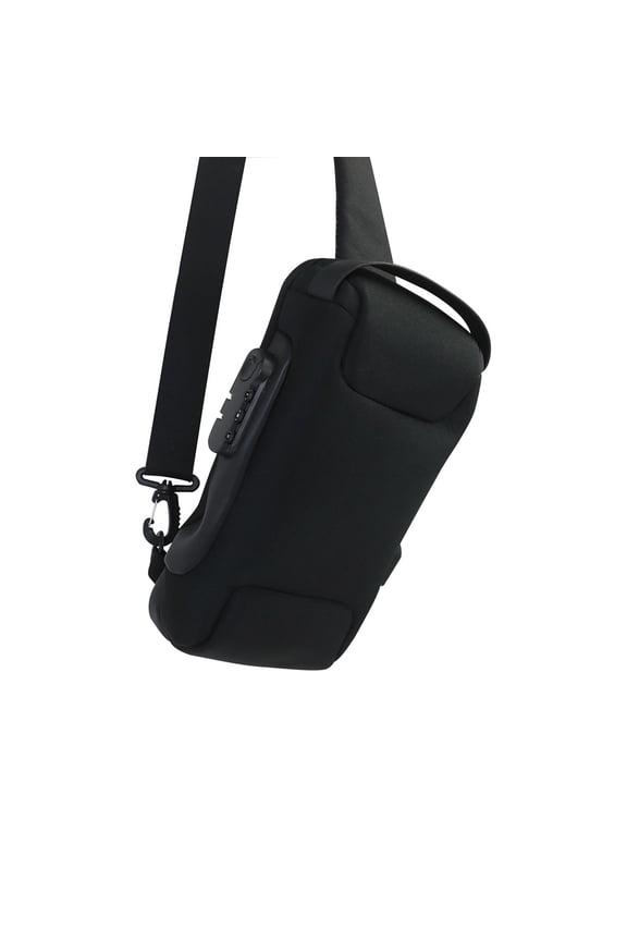 Antis Theft Hard Laptop Backpack, Expandable Business Computer Backpack with USB Charging Port and Lock for Men, Women Travel Daypack, 12.99x6.3x4.33in