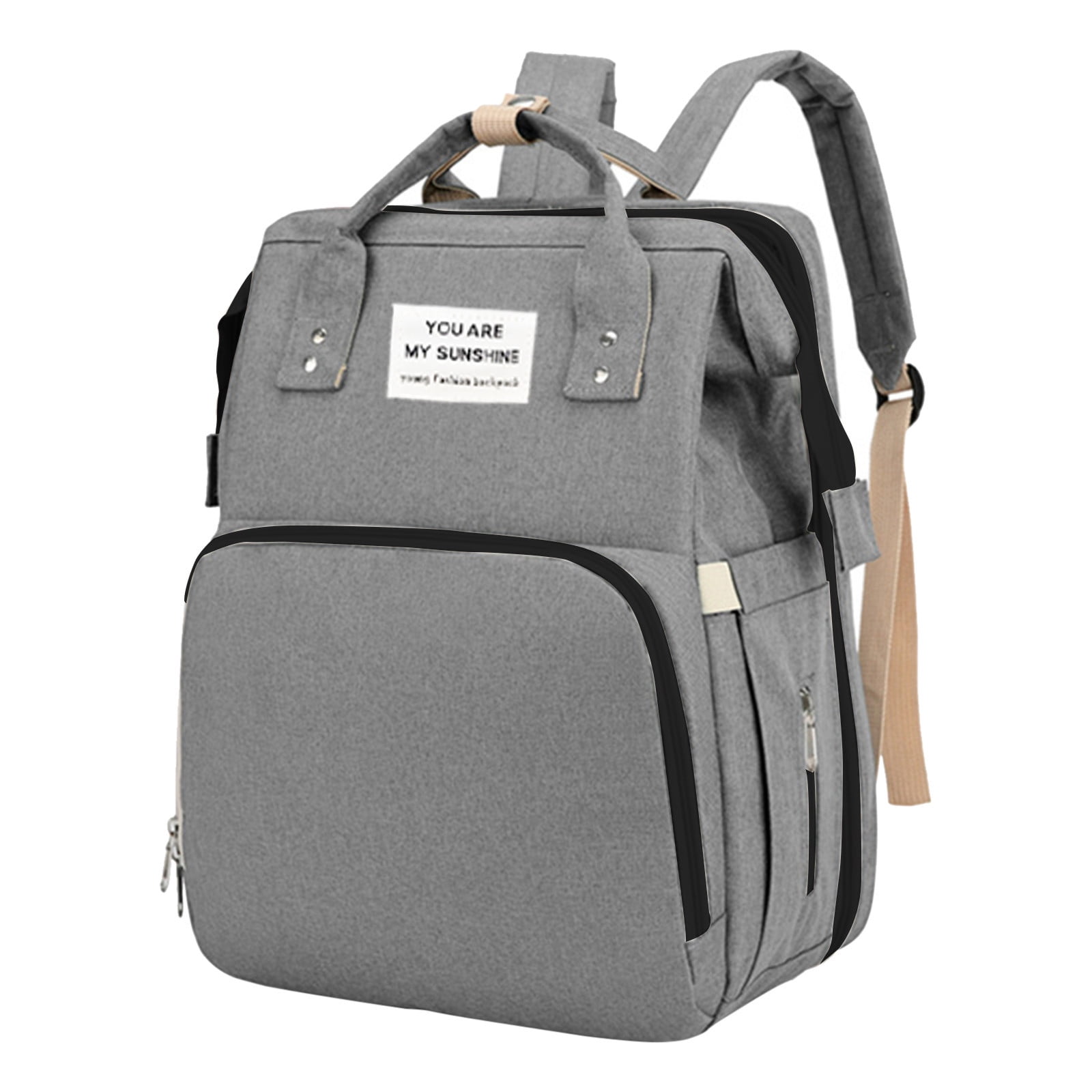 JOGZMZ Baby Diaper Bags Backpacks - Baby Bags for Boys and Girls, Baby Diaper Backpacks with Changing Stations - Baby Registry Search, 12.59x8.66x16.53in