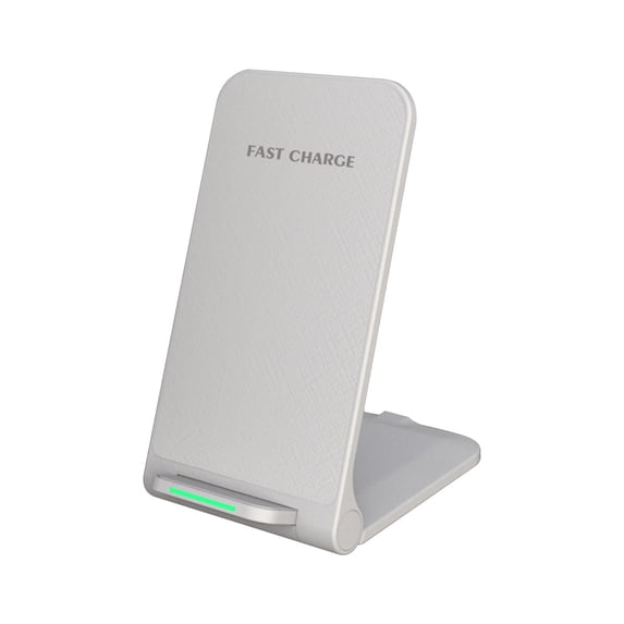 JOGZMZ Mobile Desktop Wireless Fast Charging Stand Foldable Wireless Charger, Foldable Charger, 15W Vertical Mobile Wireless Charging Stand, Can Charge Mobile Phone