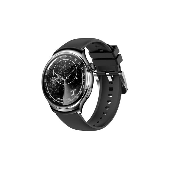 JOGZMZ Smart Wearable Watch Multifunction HD Round Screen Wireless Magnetic Charging Custom Dial Motion Record IP68 Watertightness Bluetooth Music Playback Function