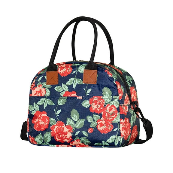 Back to School Savings! LSLJS Lunch Box, Lunch Bag Aluminum Foil Cute Large Capacity Reusable Insulated Cooler Lunch Container for Elementary/Middle /High School and College, Lunchbox