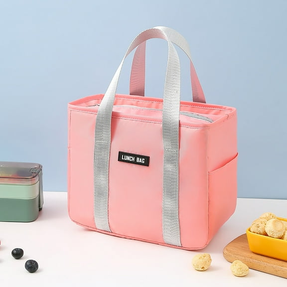 LSLJS Lunch Bag For Women & Men Bento Lunch Box Portable Insulation Bag Office Worker Student Small Meal Bag Thickened Lunch Bag For Office Work School Picnic Hiking Travel