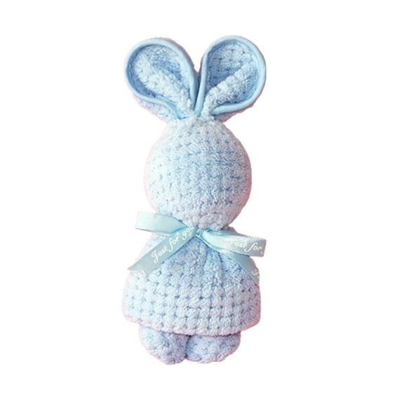 Back to School Savings!Nilvkv Rabbit Towel Plush Rabbit Household Face Towel Highly Absorbent Towel Filled Rabbit Household Multifunctional Face Towel Wedding Gift