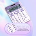 thumbnail image 1 of Back to School Savings!Nilvkv Solar Battery Dualuse Purpose Calculator 12-digit Portable Calculator with Large Buttons for Study Business and Office Use, 1 of 4
