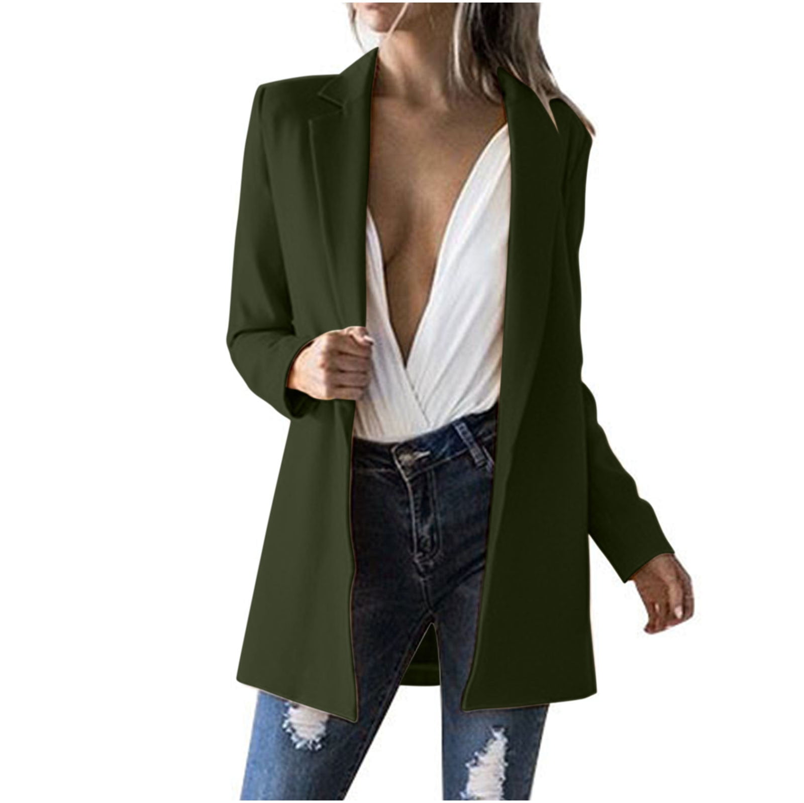 Women S Blazer Casual Jacket