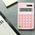 thumbnail image 1 of Suncoda Calculator, Battery and Solar Powered Calculators 12 Digit Large LCD Display Calculators Desktop for Office School Market Home Use, 1 of 8