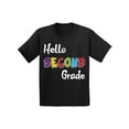 thumbnail image 1 of Back to School Shirts for 2nd Grader Shirt Kids Second Grade Shirt for Boys Fun School Shirts for Girls 8 Years Old School 9 Years Old T Shirts for School Hello Second Grade First Day of School Shirt, 1 of 4