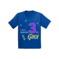 thumbnail image 1 of Back to School Shirts for 3rd Grader Shirt Kids I Will Survive Third Grade T Shirt First Day of School 9 Years Old Girls Shirts Funny School Gifts 10 Years Old Boys Shirts for School Third Grade Shirt, 1 of 4