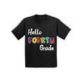 thumbnail image 1 of Back to School Shirts for 4th Grader Shirt Kids Fourth Grade Shirt for Boys Fun School Shirts for Girls 10 Years Old School 11 Years Old Shirts for School Hello Fourth Grade First Day of School Shirt, 1 of 4