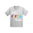 thumbnail image 1 of Back to School Shirts for 5th Grader Shirt Kids Fifth Grade Shirt for Boys Fun School Shirts for Girls 11 Years Old School 12 Years Old Shirts for School Hello Fifth Grade First Day of School T Shirt, 1 of 4
