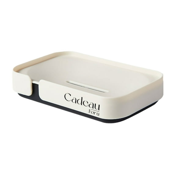 Back to School!Soap Holder,Soap Travel Container,Bar Soap Container,Leakproof Soap Case,Bathroom Soap Dishes,Household Soap Box Bathroom Luxury Double Layer Bathroom Toilet Wash Face Hand Soap Box