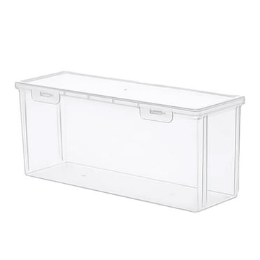 Back to School Storage Deals! ESULOMOP Airtight Bread Storage Containers Bread Box Plastic Reusable Loaf Cake Clear Bread Dispenser Fresh Bread Organizer Bin