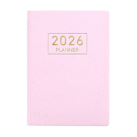 Back to School Supplies,A7 Planner Notebook Portable Small Journal Colorful Faux Leather Schedule Book for School Office Travel Planning Notes and Daily Writing