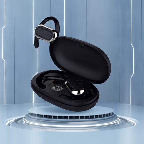 Back to School Supplies Clearance Wireless Bluetooth Earphones With Bones Conduction And Rotatable Ear Hooks That Do Not Enter The Ear For Running And Exercise