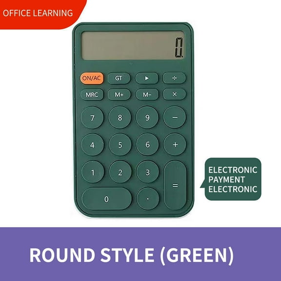 Back To School Supplies Sale,Basic Calculator for School,School Supplies Calculator ,Voice Standard Calculator,Desktop Desk Calculator with Large Lcd Display for Office,School,Home Business