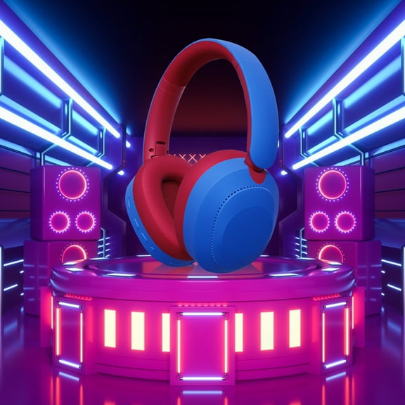 Back to School Supplies Sale Bluetooth Headphones Wireless Earbuds Over Ear Bluetooth Wireless Headphones Intelligent Noise Reduction HiFi Stereo Foldable Lightweight Headset With Deep Bass Clearance