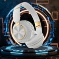thumbnail image 1 of Back to School Supplies Sale Bluetooth Headphones Wireless Earbuds Over Ear Bluetooth Wireless Headphones Long Battery Life HiFi Noise Reduction Foldable Lightweight Headset With Deep Bass Clearance, 1 of 8